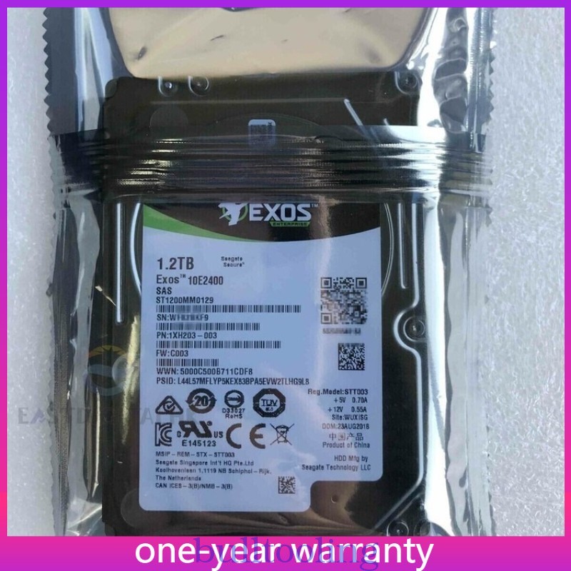 Compatible Seagate Exos 10E2400 10K 1.2TB2.5inch SAS12Gb/s 256M ST1200MM0129