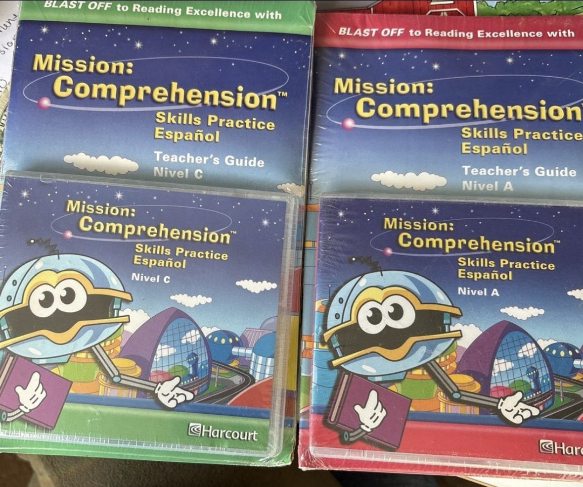 Brand New In Package ABEKA Comprehending Spanish Novel A & C Series