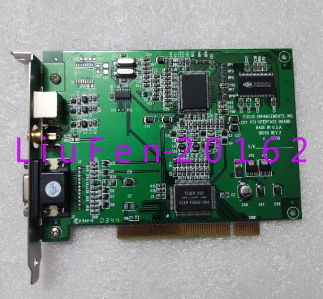1PC Used Focus Enhancements PCI Interface Board 10095 Rev 2