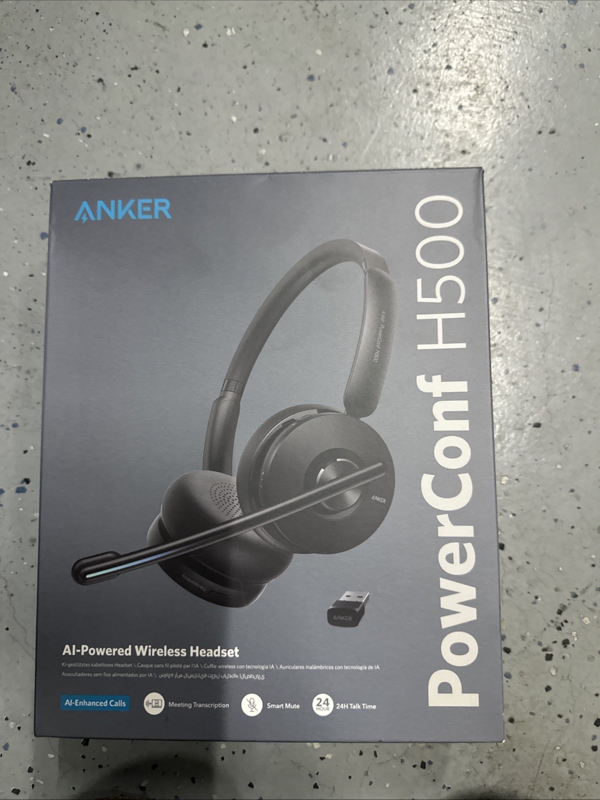 Anker PowerConf H500 AI-Powered Wireless Headset
