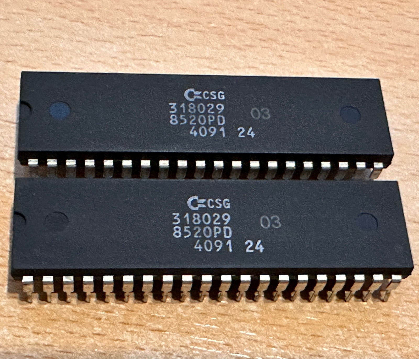 8520A-1 Csg Odd Same (2 X) From An Amiga 500 Rev.6A #40 91