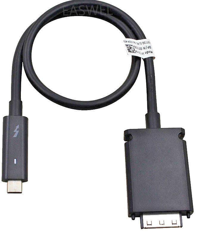 Replacement Thunderbolt 3 USB-C Cable For Dell WD15 k17A K20 WD19 TB15 Docks
