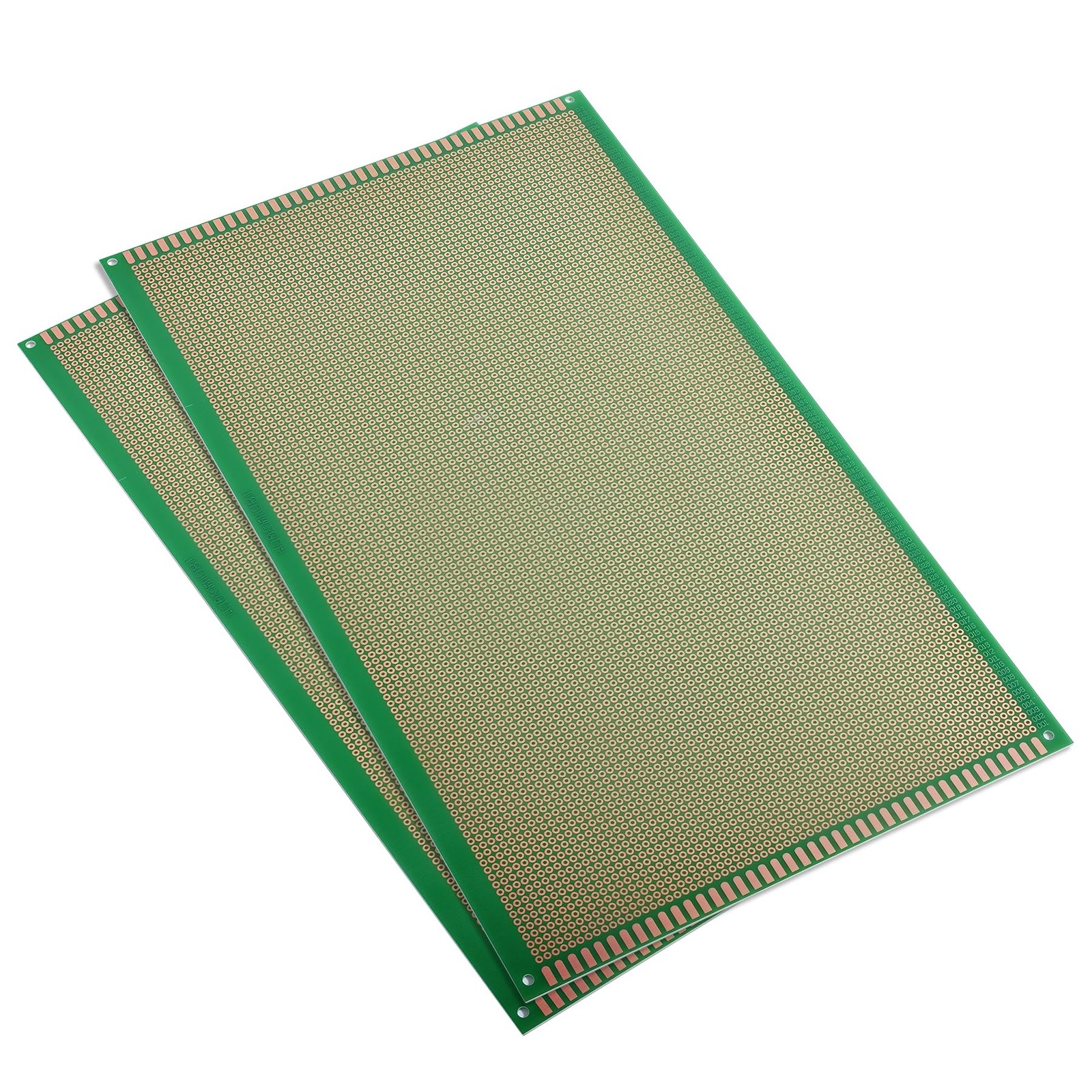 2Pcs 13x25cm 5.1x10 Inch Single Sided Prototype Perfboard Soldering PCB