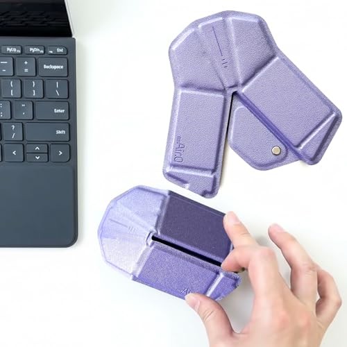 myAir.0 OriMouse Ultra Slim Foldable Wireless Bluetooth Mouse Purple BT 5.2 JPN