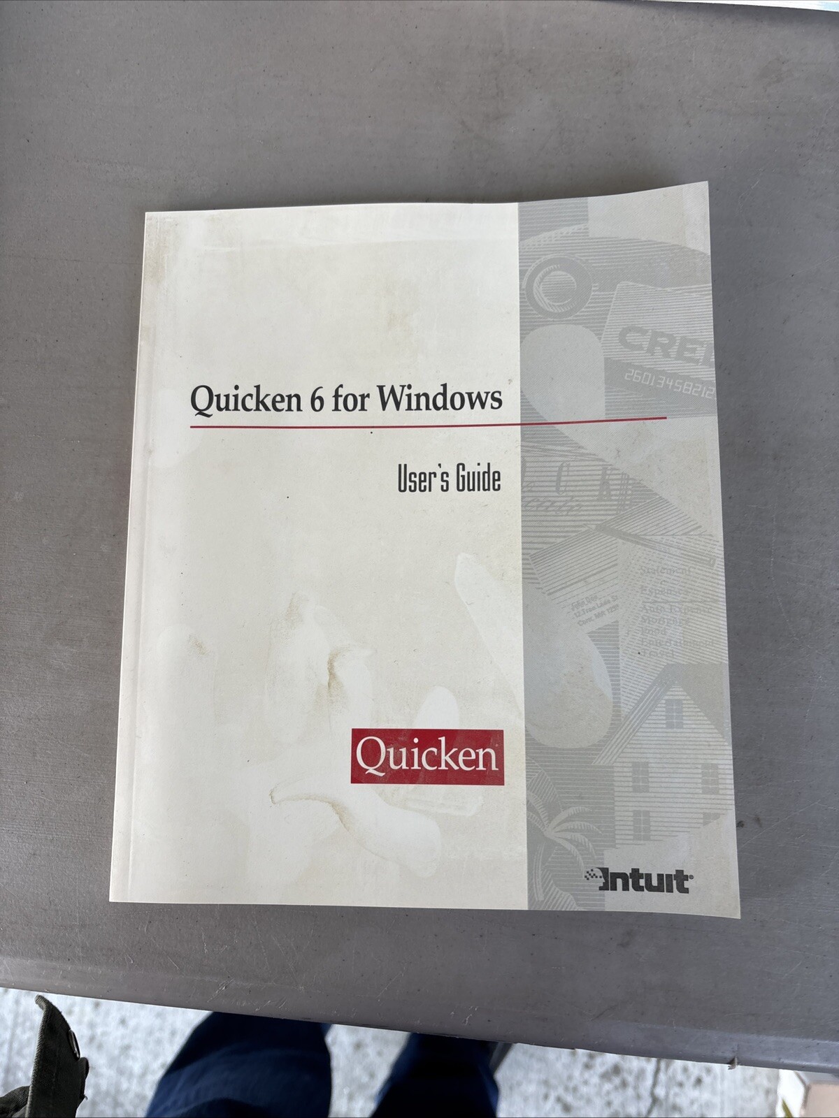 Quicken 6 for Windows User's Guide Paperback – November 1, 1996