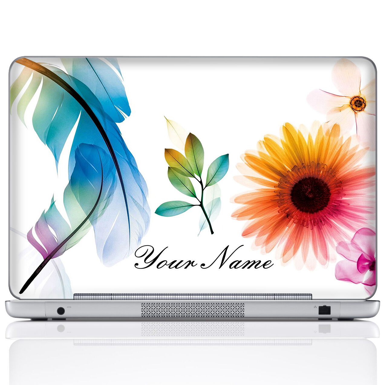 2023 High Quality Customized Laptop Computer Skin Sticker With Your Name / Word