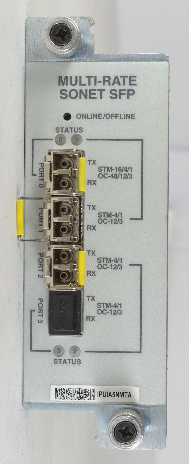 Juniper M120-FPC2-B Flex PIC Concentration Card with Ethernet Module, SFP Module