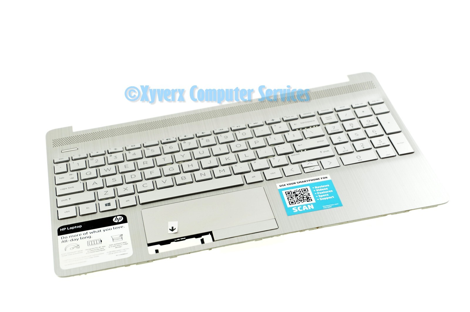 L52023-001 AP2H8000511 GENUINE HP TOP COVER W KEYB 15-DW0083WM (C)(READ)(AA25)