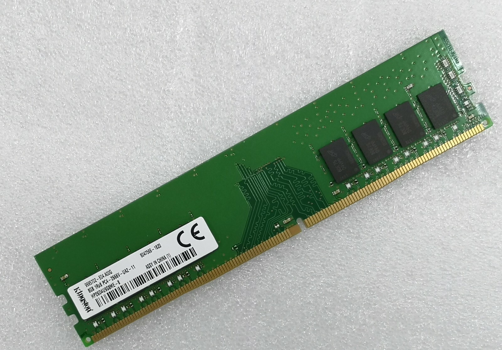 Kingston 8GB DDR4 2666 Desktop DIMM RAM 1Rx8 PC4-21300 from HP DELL Lenovo Acer