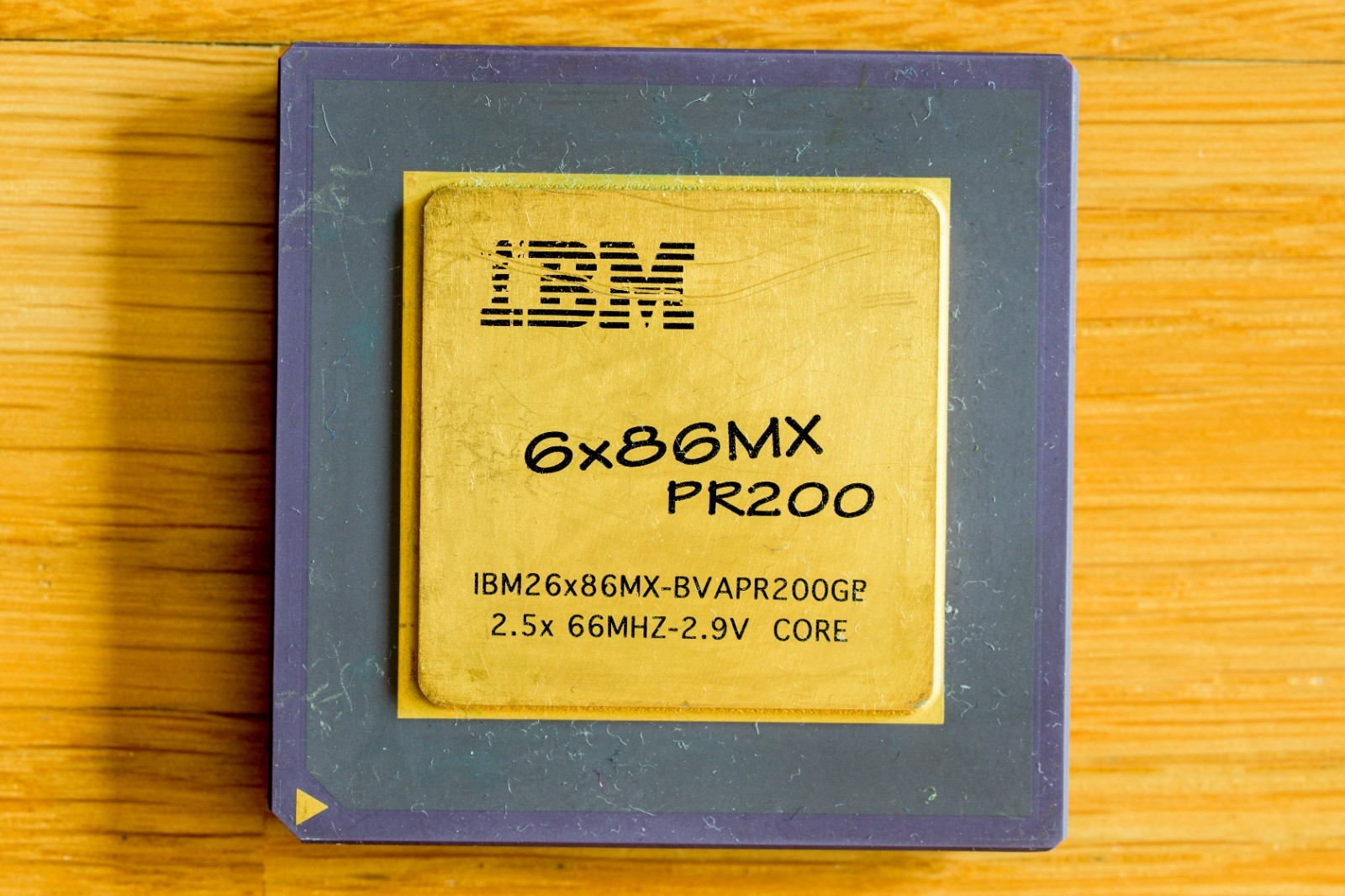 IBM (Cyrix) 6x86MX PR200 Socket 7 CPU / BVAPR200GP - Working