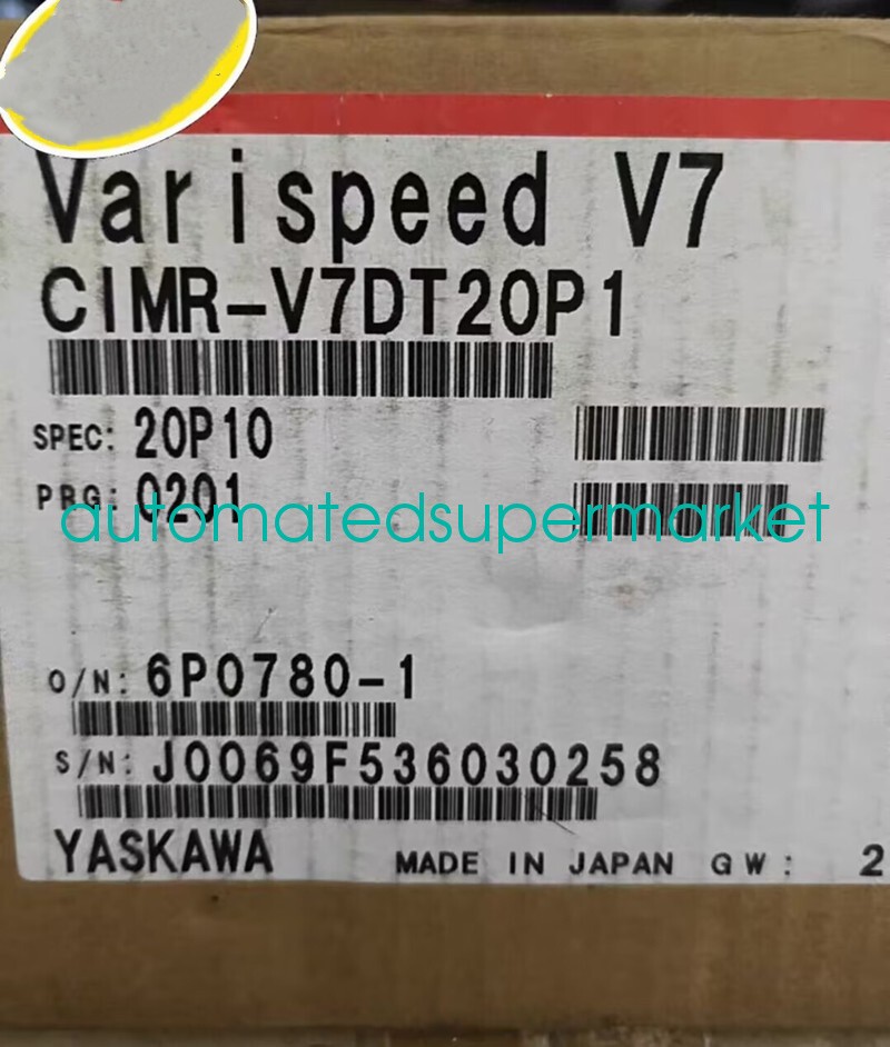 1Pcs New Yaskawa CIMR-V7DT20P1 frequency converter Shipping by DHL/FedEX