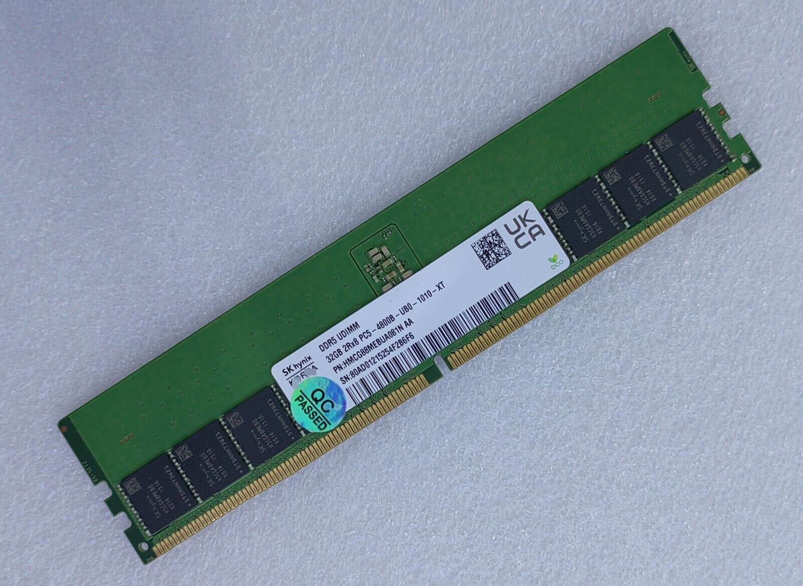 SK hynix 32GB DDR5 4800MHz Desktop RAM UDIMM 2Rx8 PC5-4800B HMCG88MEBUA081N 084N