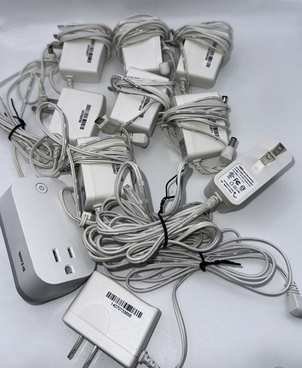 Lot of 10 D-Link Power Adapters AMS 1-0501200FU+DSP-W110 Smart Plug OEM