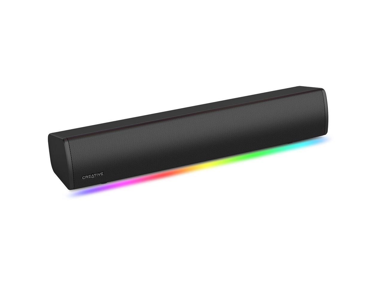 Creative Labs Sound Blaster GS3 Compact Gaming Soundbar (Black)