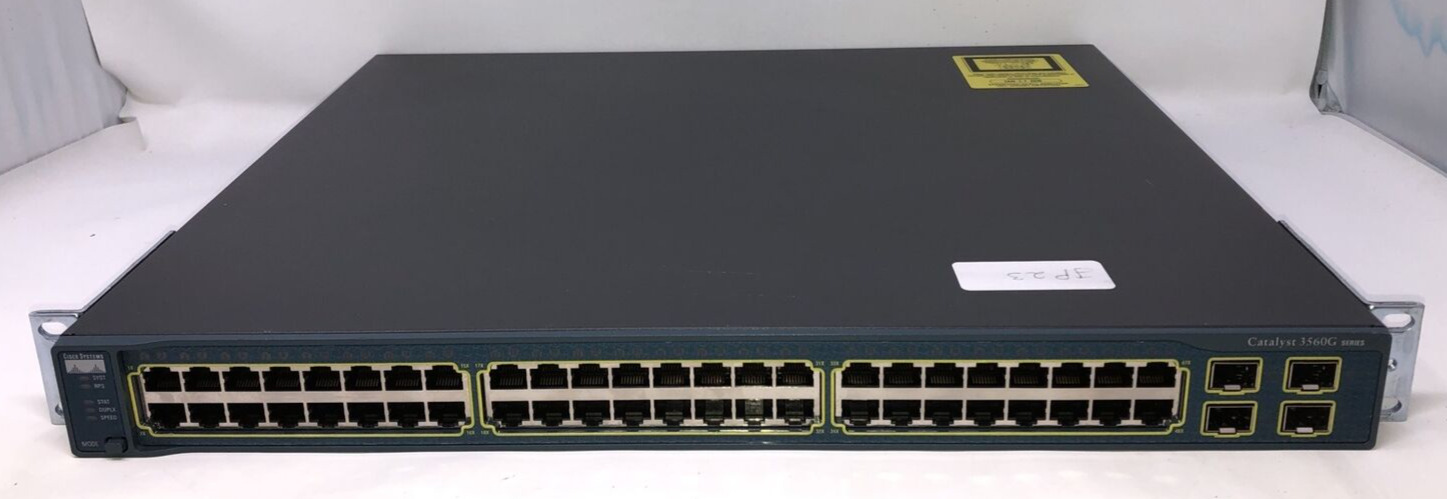 Cisco Catalyst WS-C3560G-48TS-S V03 48 Port Gigabit Ethernet Switch