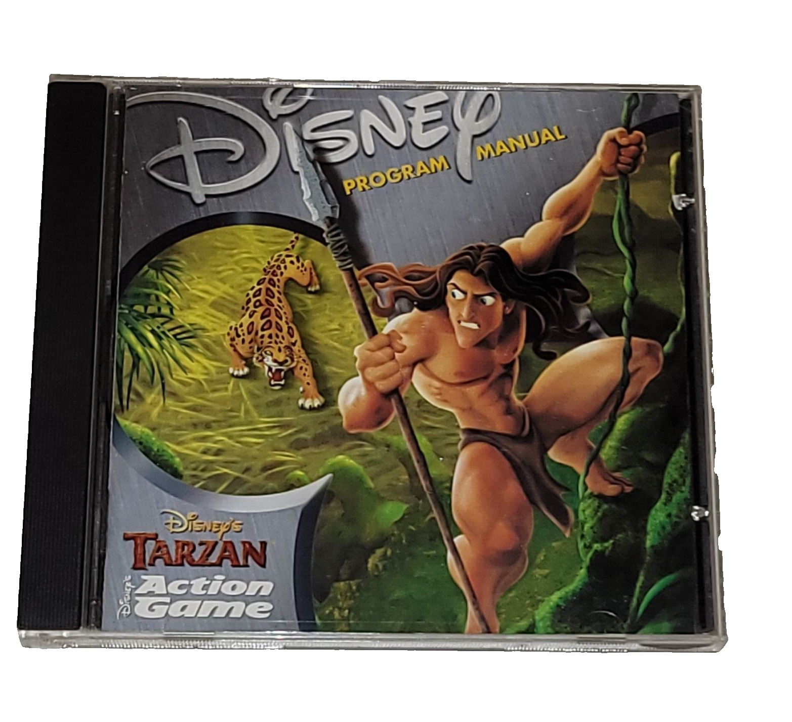 Disney Program Manual Tarzan Action Game 1999 With Case