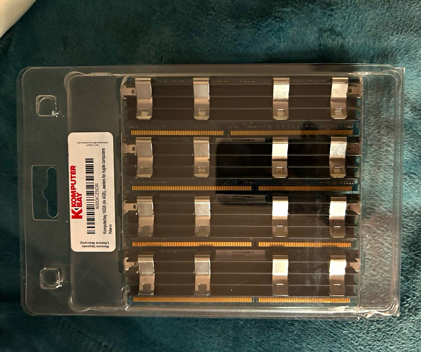 KomputerBay 8GB (4x2GB) DDR2-667 PC2-5300F 240-Pin FB-DIMM ECC RAM