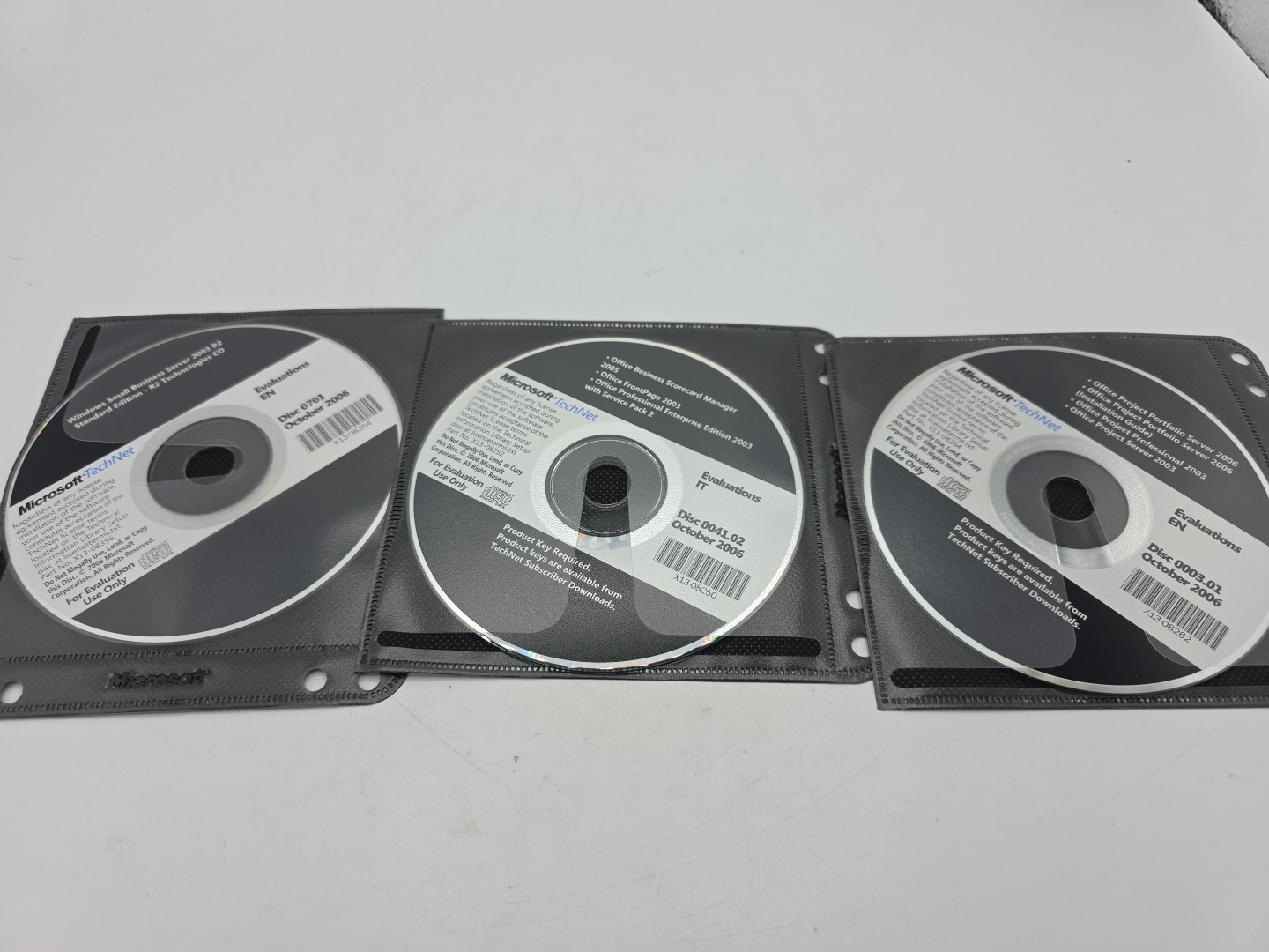 MICROSOFT-TechNet OCTOBER 2006 EVALUATIONS EN IT SYSTEM MANAGEMENT 2003 R2