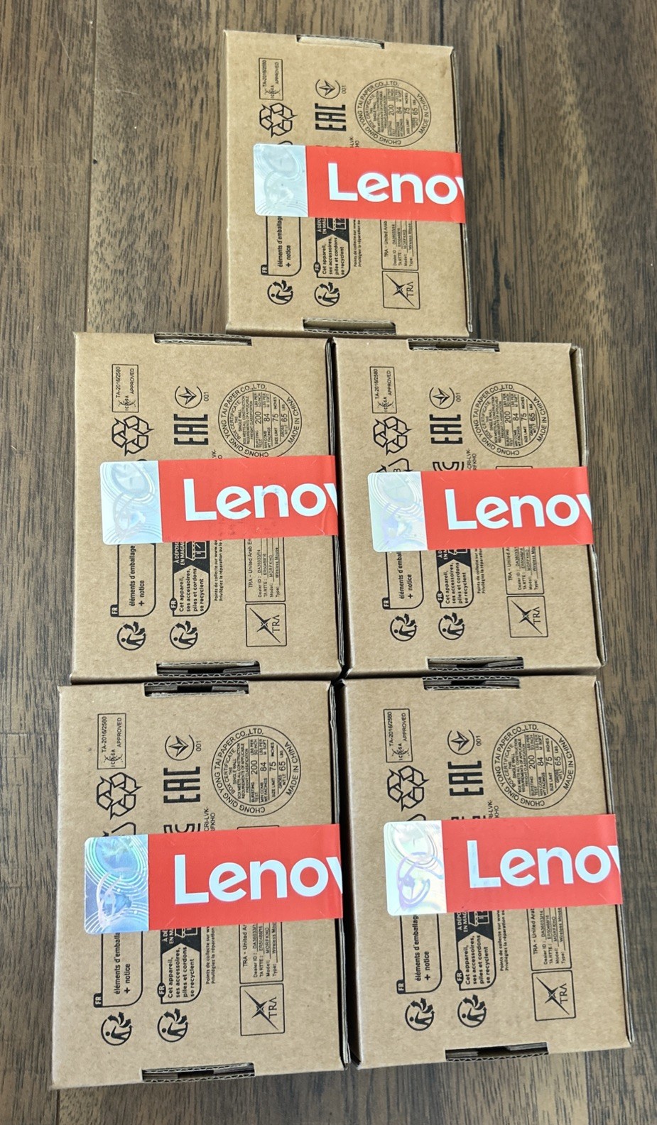 *LOT OF 5*Lenovo ThinkPad Essential Wireless Mouse 4X30M56887 Factory Sealed