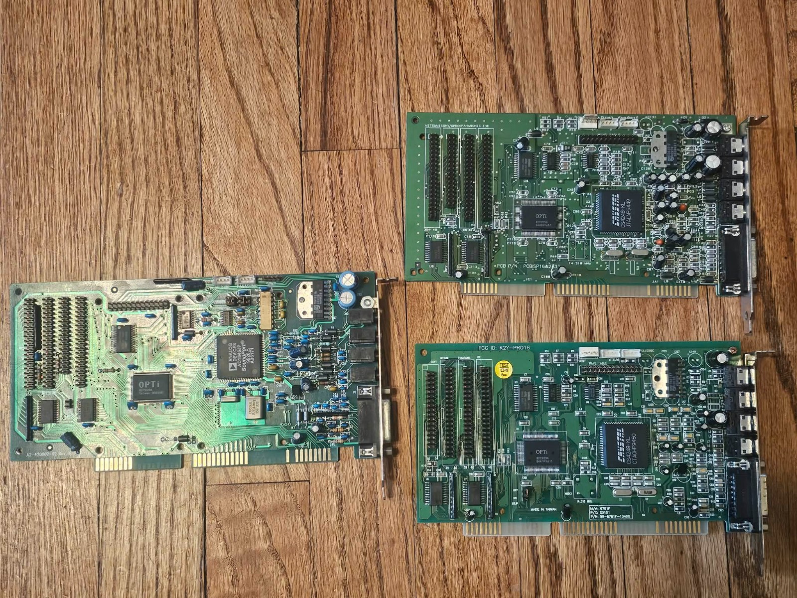 3x LOT VINTAGE 90s TURTLE BEACH SYSTEMS 16-BIT SOUND Card Monte Carlo & HI Fi 16