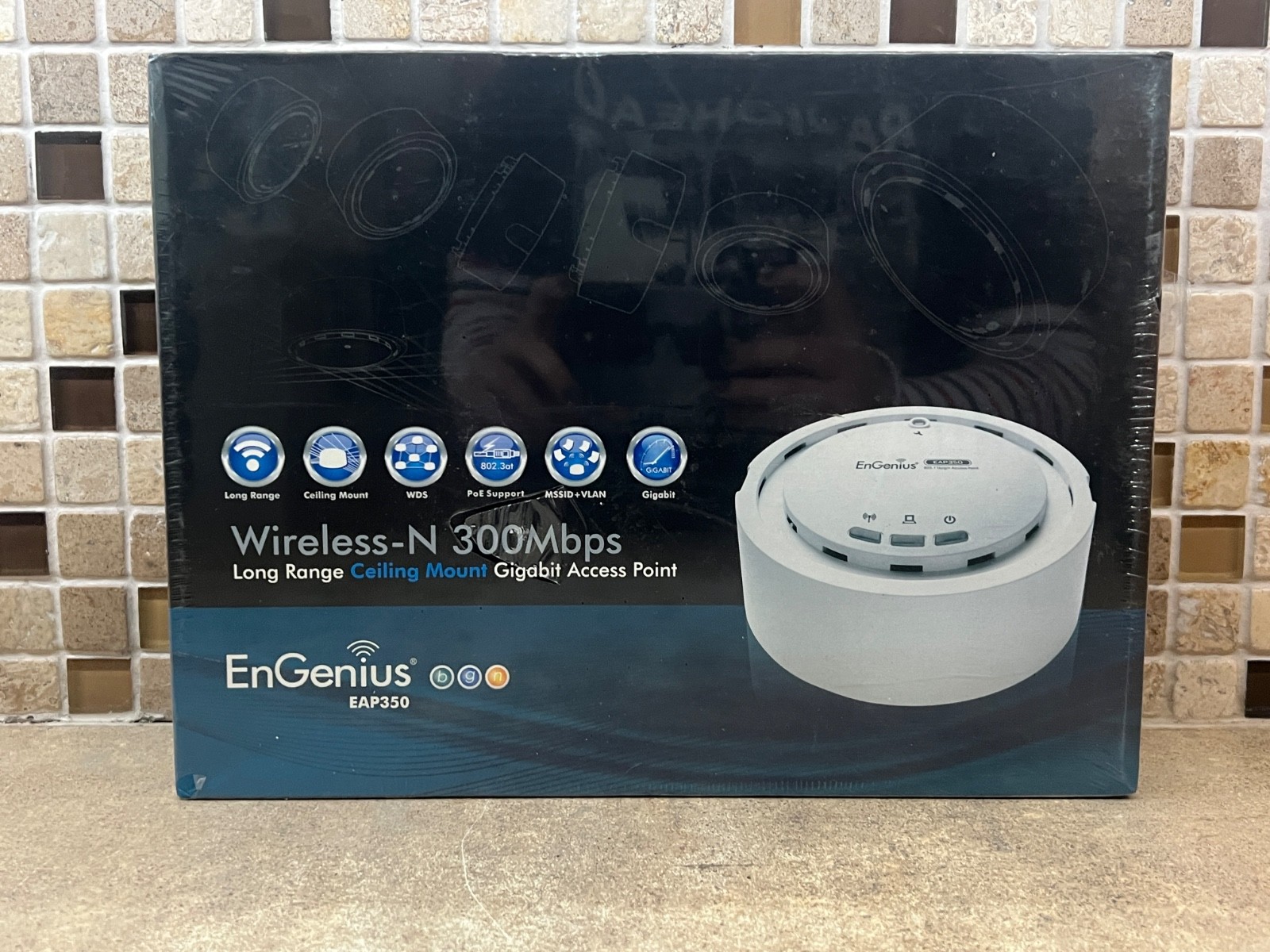 EnGenius EAP350 N300 300Mbps White Wireless 802.11n Ceiling Mount Access Point