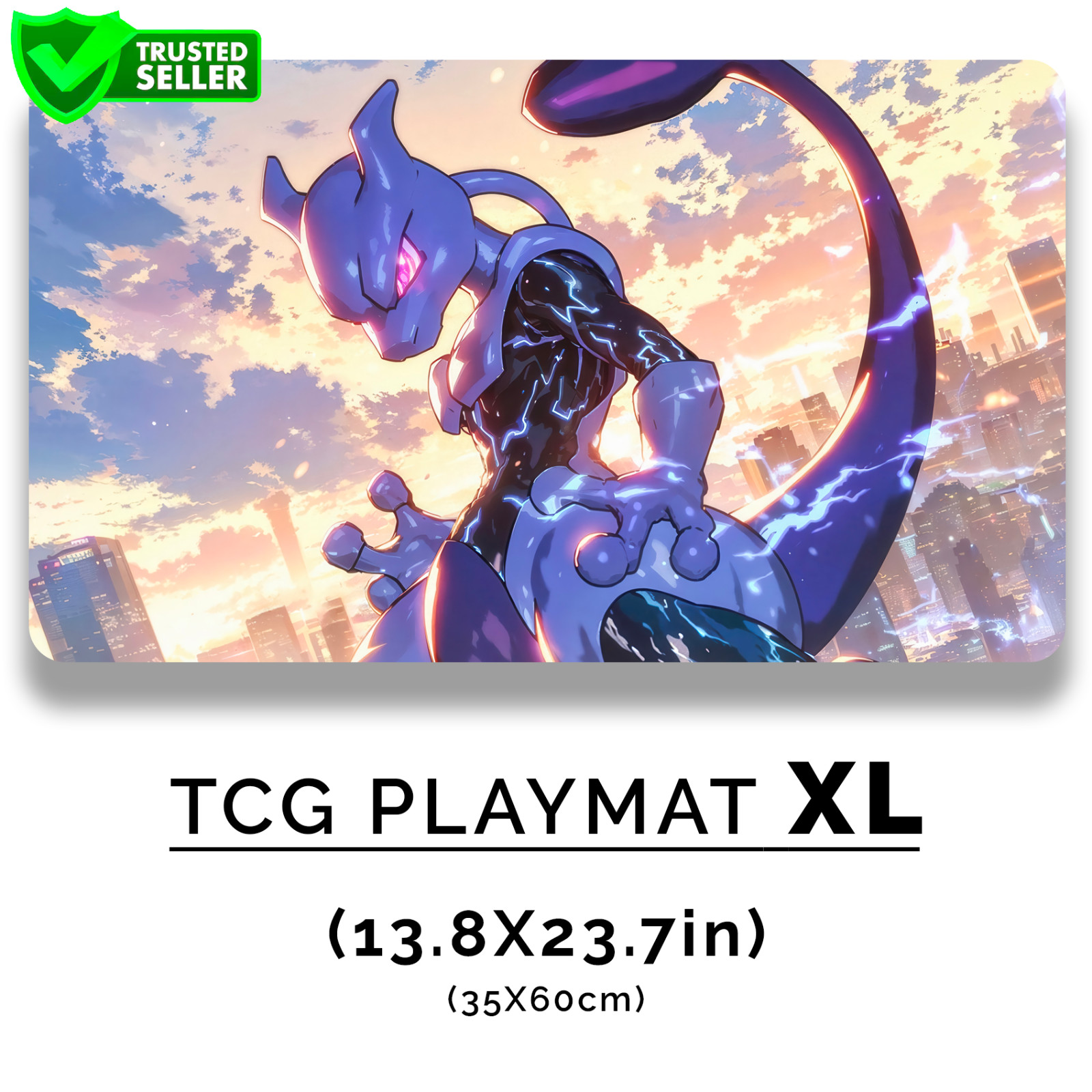 Playmat XL Gaming - 35X60cm - Mouse Desk Mat - POKEMON - ID0027