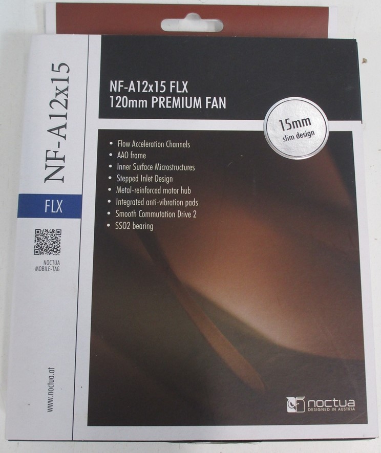NOCTUA NF-A12x15 FLX 120mm Premium Fan 120x120x15mm NEW