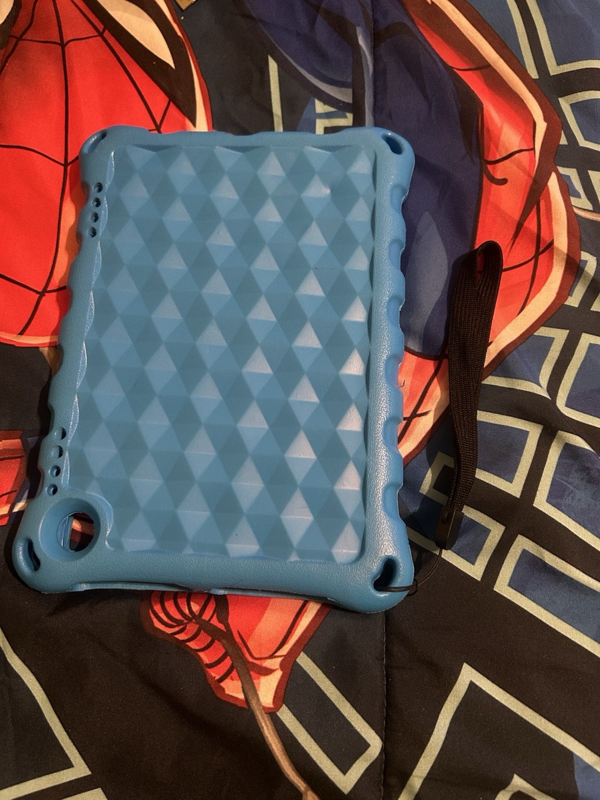 Blue EVA Shockproof Protective Shell w/ Hand Strap for Fire HD 8 (2020)