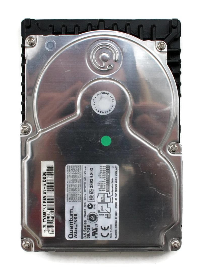 Ty36l011 (rev 01-f) atlas 10kii 3.5s 36.7gb ultra160 scsi hdd, sapxx, 68 pin