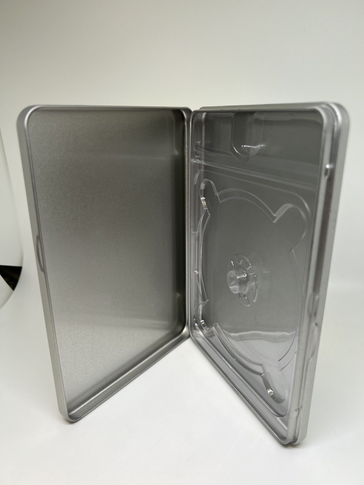 5 PCS NEW HIGH QUALITY TIN DVD CASE NO WINDOW NO INDENT, CLEAR TRAY, BL903