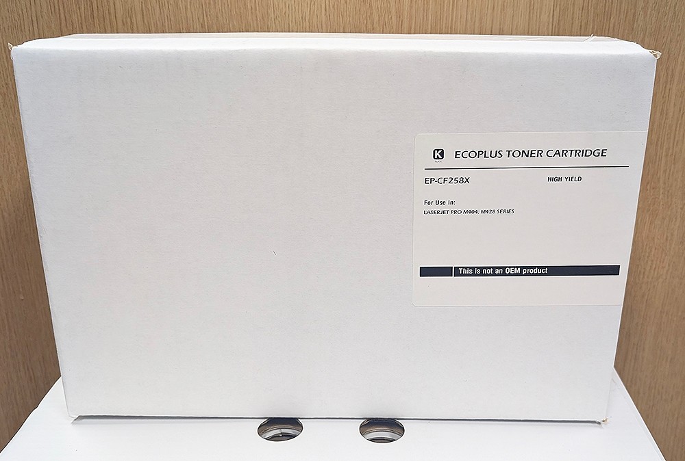 HP 58X Compatible Black High-Yield Toner Cartridge (CF258X) with Chip