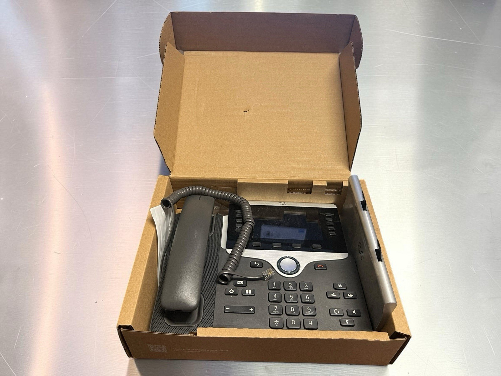 Cisco 9851 VoIP Phone - Carbon Black - NEW