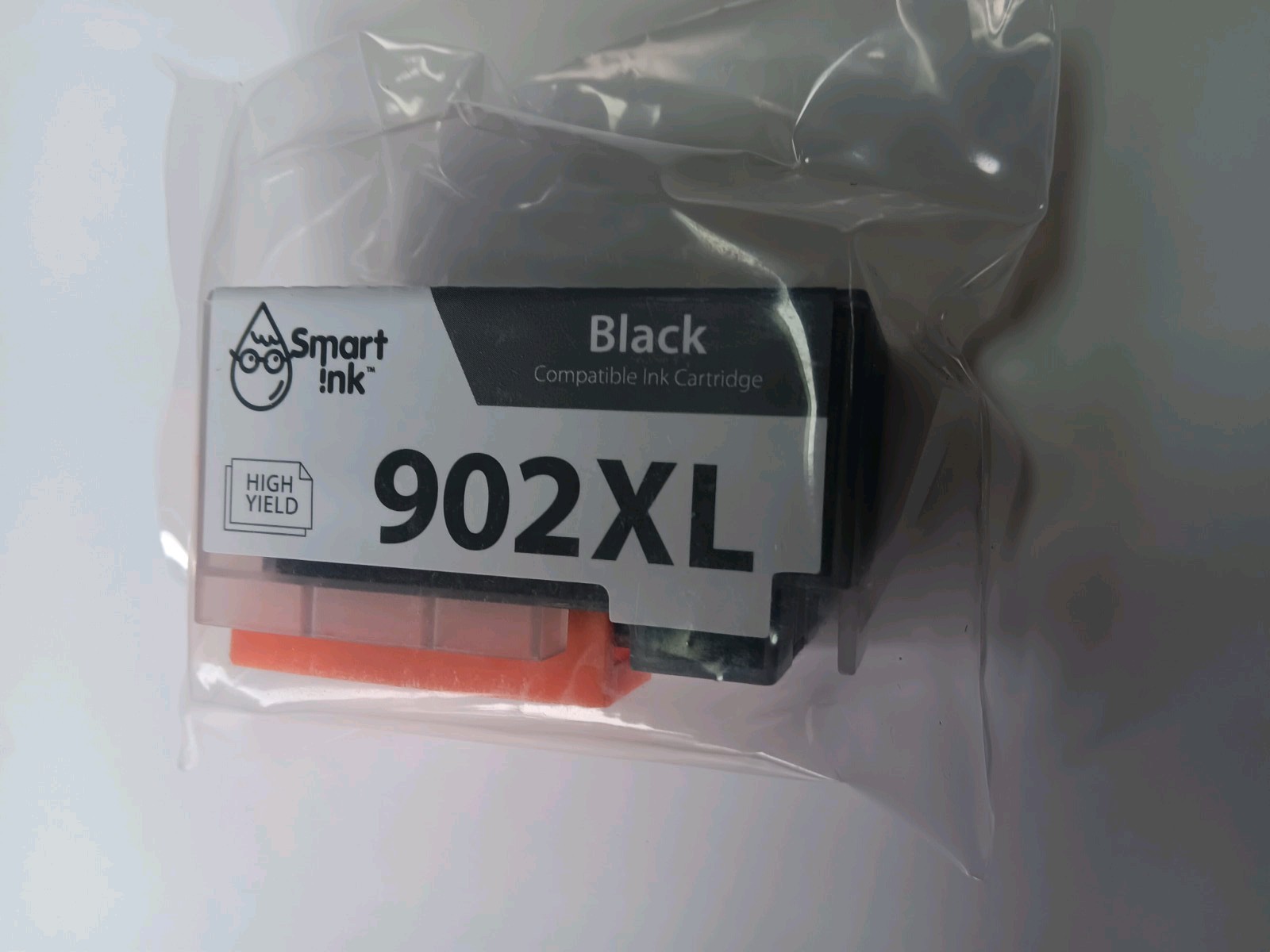 Black Ink Cartridge for 902XL Compatible with HP Smart Ink NO BOX Sealed