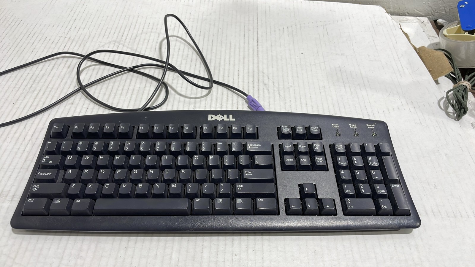 Dell SK-8110 CN-07N242-71616-3BQ-9Y15 Wired Keyboard Black