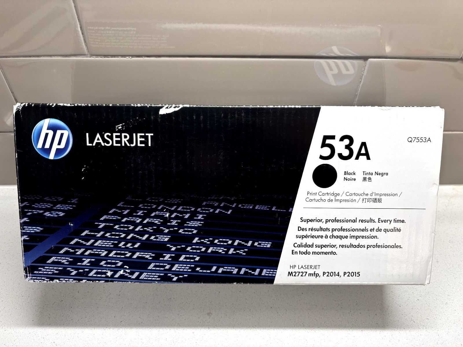 HP 53A Q7553A Black Print Toner Cartridge