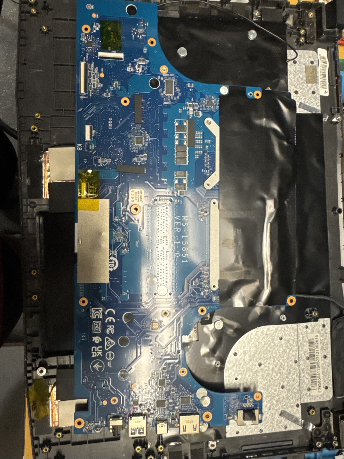 i712650H RTX 4060 Motherboard MS15851 for MSI Katana 15 B12VFK814US FOR  G2U