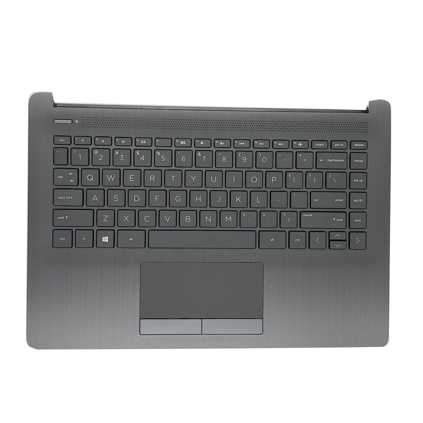 For HP 14-CM 14-CK Palmrest W/Non-Backlit Keyboard & Touchpad Gray L23241-001 US