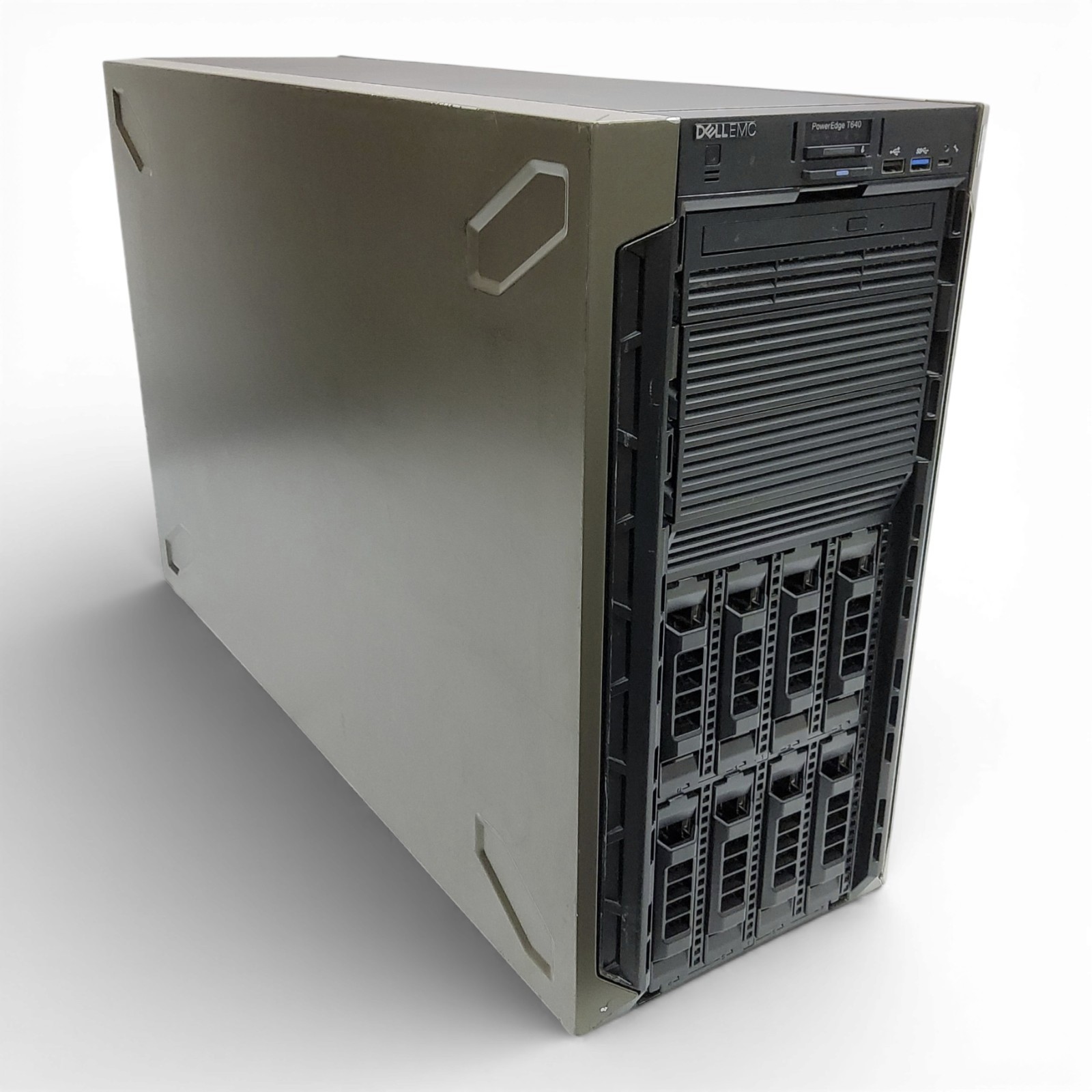 Dell PowerEdge T640 Server 2x Xeon Silver 4210 H740P BCM57416 2x 750W NO RAM/HDD