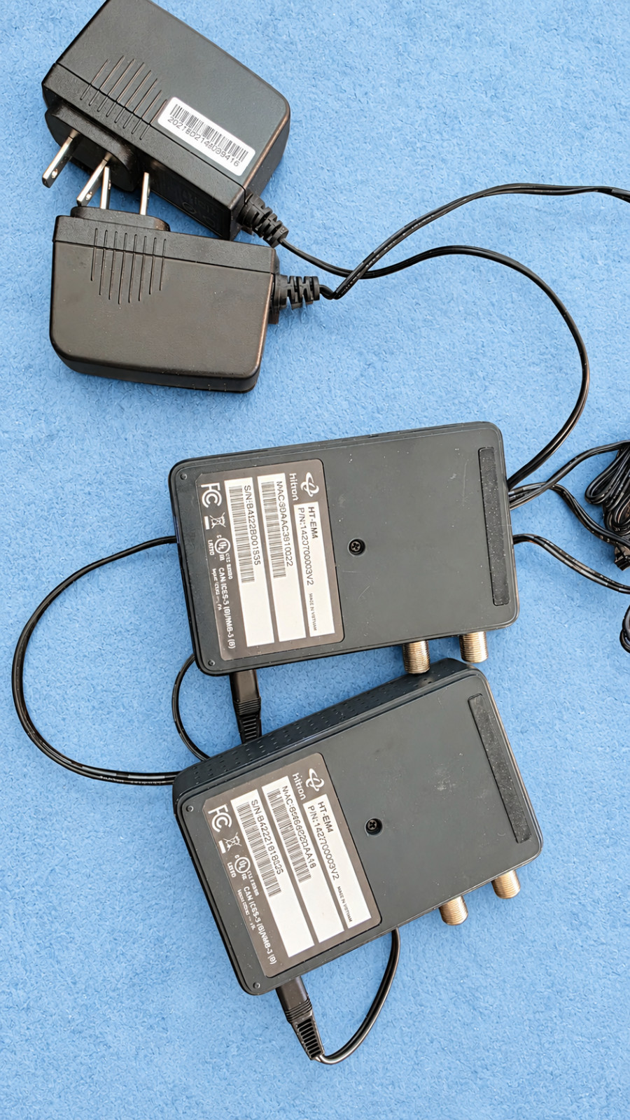 Hitron MoCA 2.5 Network Adapter (2-Units) HT-EM4-M21
