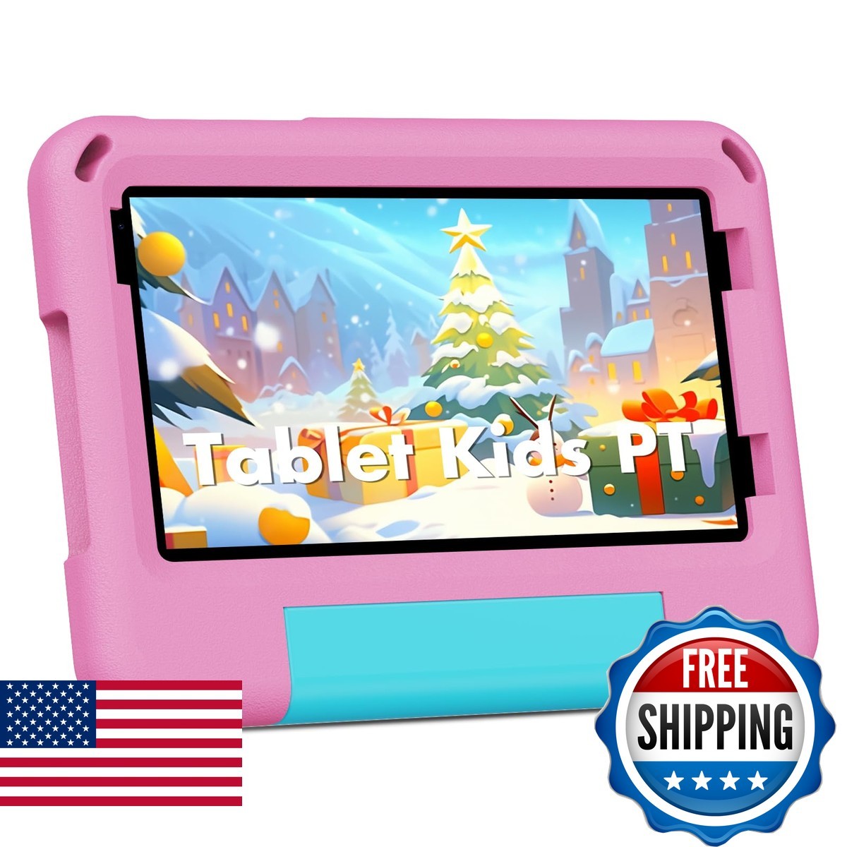 PRITOM TAB7 PRO 7" 64GB 3GB RAM Android 14 WiFi Dual Camera Pink Tablet