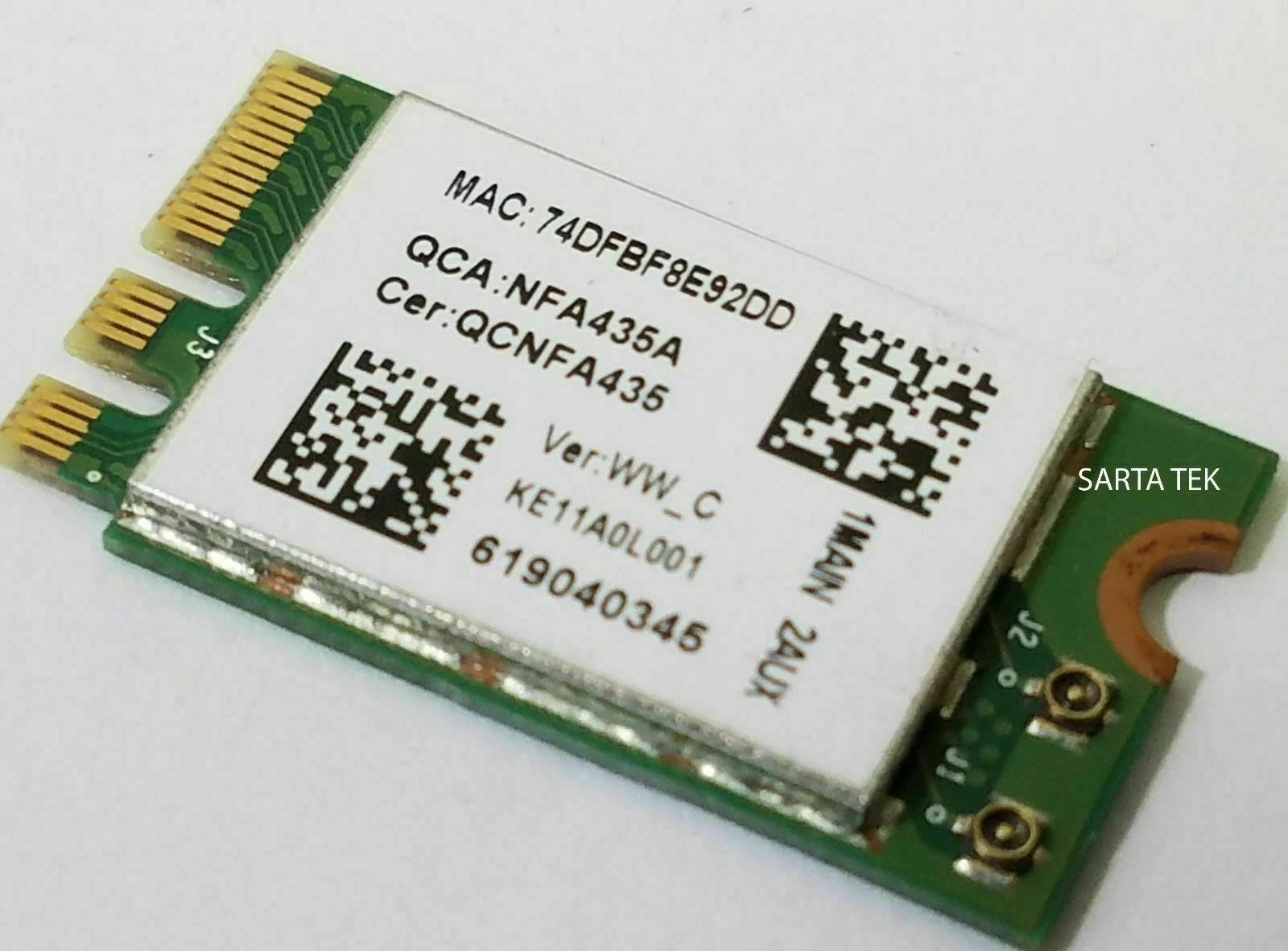 KE.11A0L.001 QCNFA435 OEM ACER WIRELESS CARD ASPIRE E5-576-392H N16Q2 Tested 