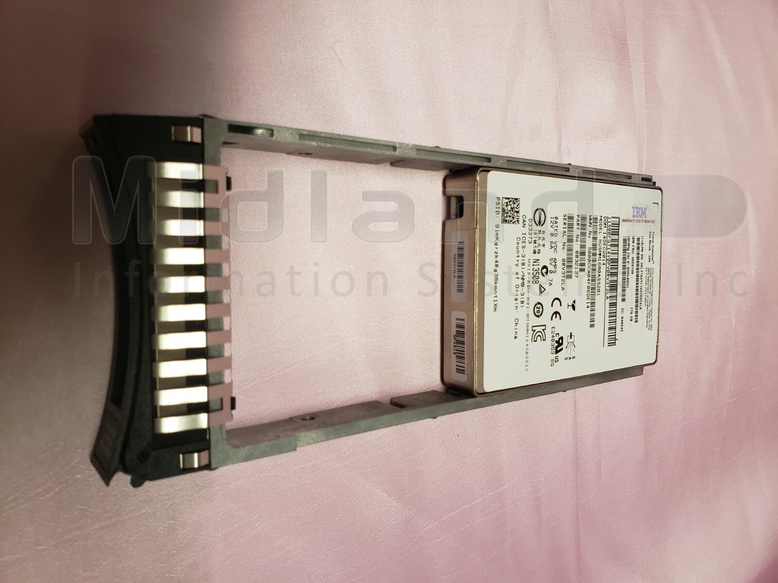 IBM ES0H 775GB SAS SFF-2 SSD w/eMLC (IBM i) for IBM i series 00E8709
