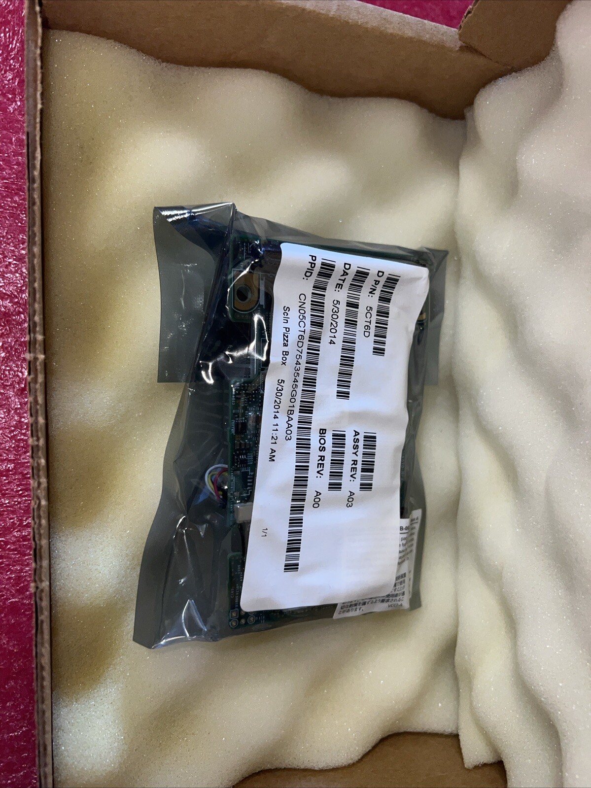 Dell 5CT6D PowerEdge PERC H710 512MB Mini Mono RAID Controller 6Gb/s