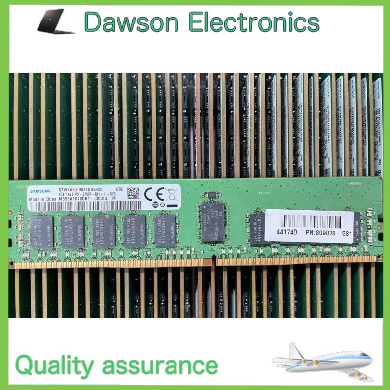 SAMSUNG 8GB DDR4 2400 Server RDIMM RAM 1Rx4 PC4-19200 M393A1G40DB1-CRC 288pin