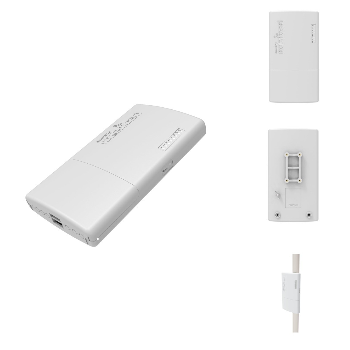 MikroTik PowerBox Pro Router RB960PGS-PB, 5 Gigabit Ethernet, PoE 4 Ports, SFP