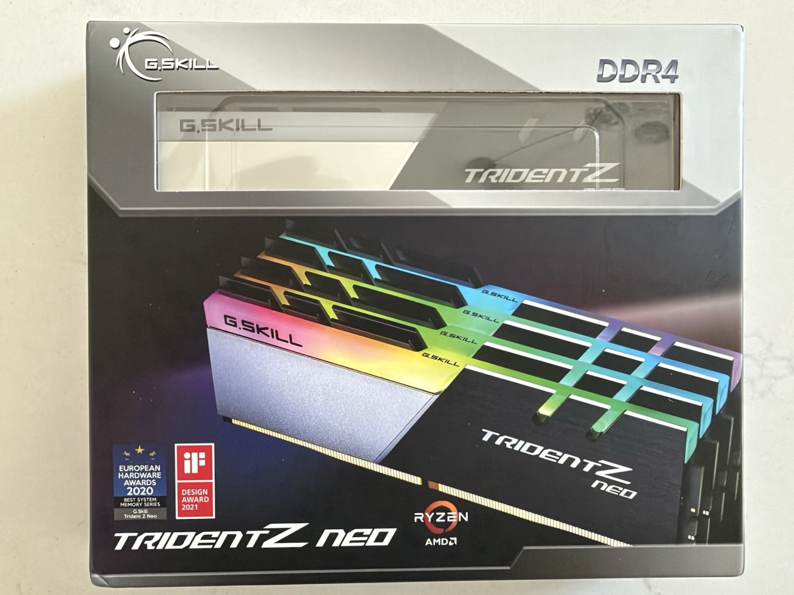 G.Skill Trident Z Neo 128GB 4x32GB DDR4-3600 CL18 RAM - BRAND NEW In Box