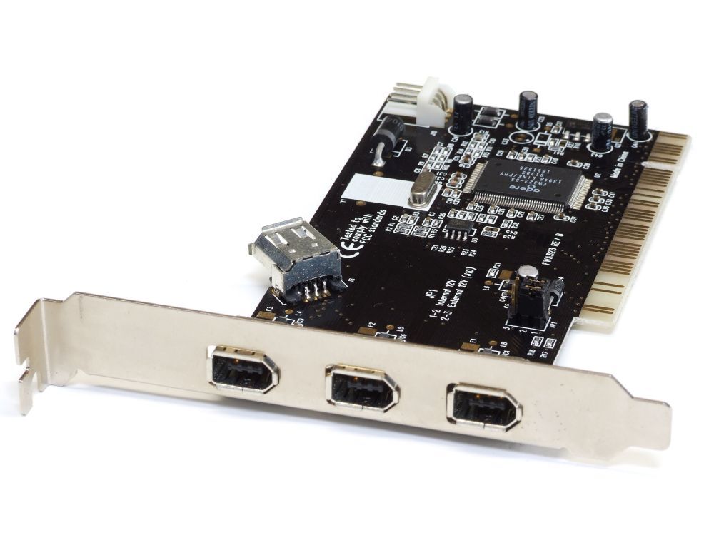 Apollo 4 Port PCI VIA 1394a Firewire Interface Expansion Card/Card SD-FW6306-3I