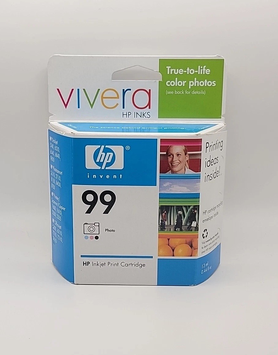 NEW 📸 SEALED Genuine Hp 99 Inkjet Print Cartridge C9369WN Expired 2007