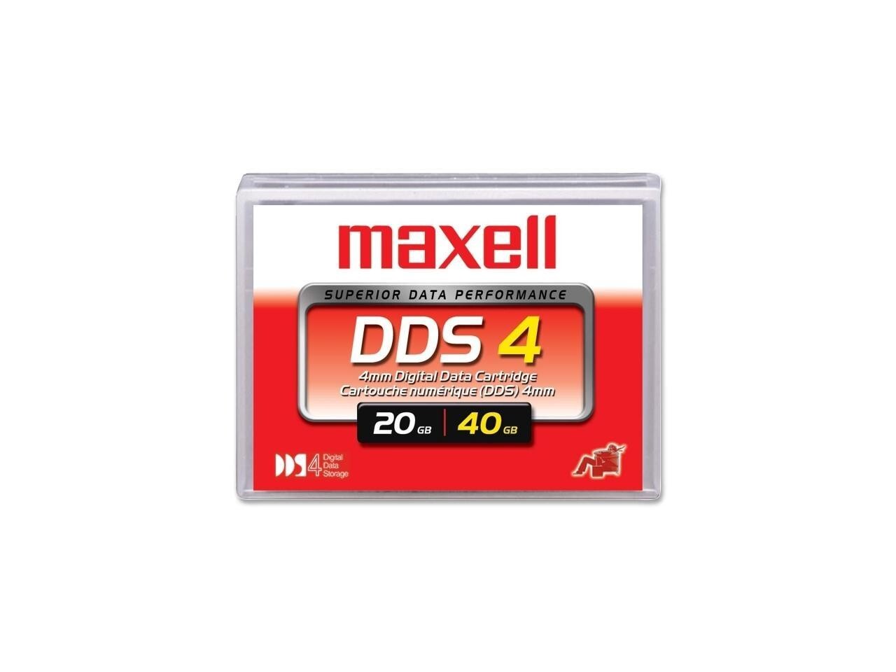 Maxell HS-4/150S 20GB Tape, 4mm DDS-4 - Maxell 200028