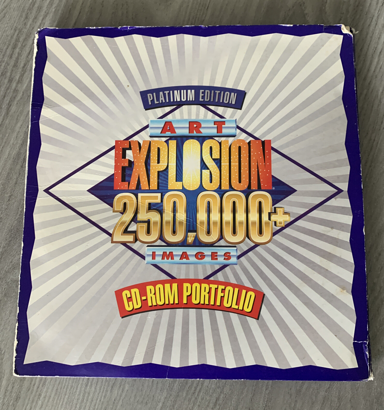 Art Explosion Platinum Edition 250,000 Clip Art On 20 CDs, Missing Discs 1 - 4